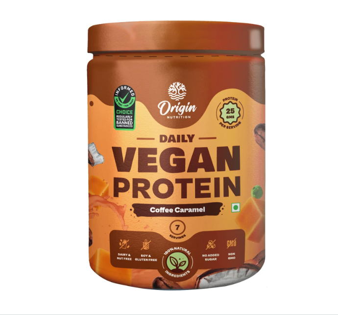 Origin Nutrition Natural Vegan Plant Protein Powder