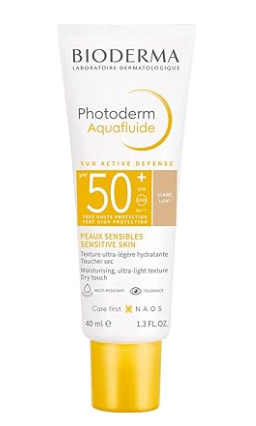 Bioderma Photoderm Aquafluide Sunscreen SPF 50+ Claire - Sun Active Defense - 40 ml
