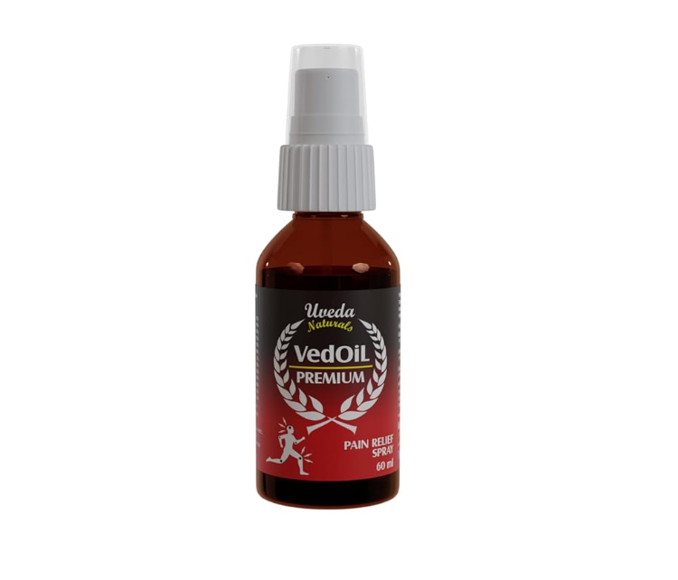 Uveda Naturals Ved Oil Ayurvedic Pain Relief Oil - 60 ml
