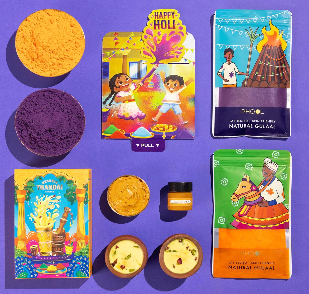 Phool Holi Mohalla Pop-up Gulaal Box