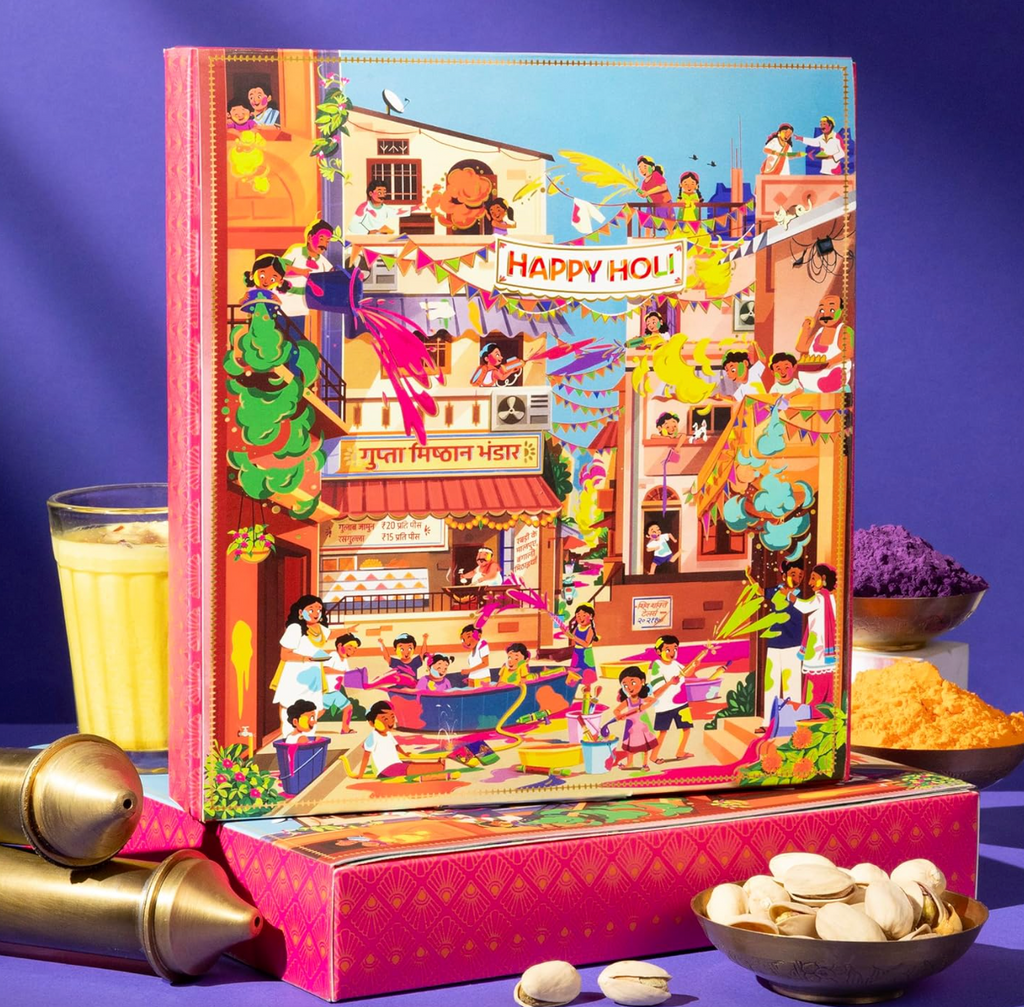Phool Holi Mohalla Pop-up Gulaal Box