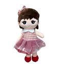 Tickles Soft Doll Stuffed Plush Toy for Kids 30 cm Color Red