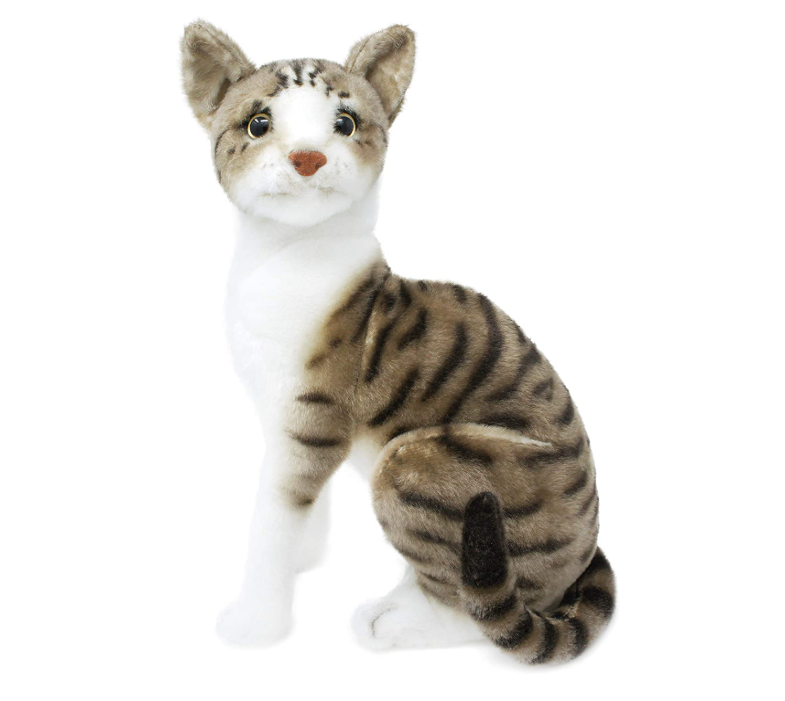 Tickles Cute Cat Soft Stuffed Plush Animal Toy for Kids 21 cm