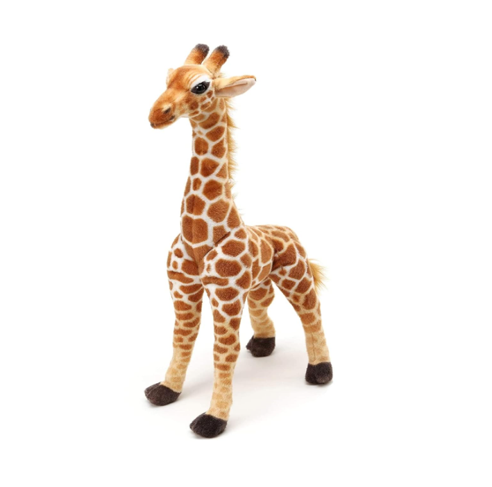 Tickles Jafari Giraffe Soft Stuffed Plush Animal Toy for Kids Brown 45 cm
