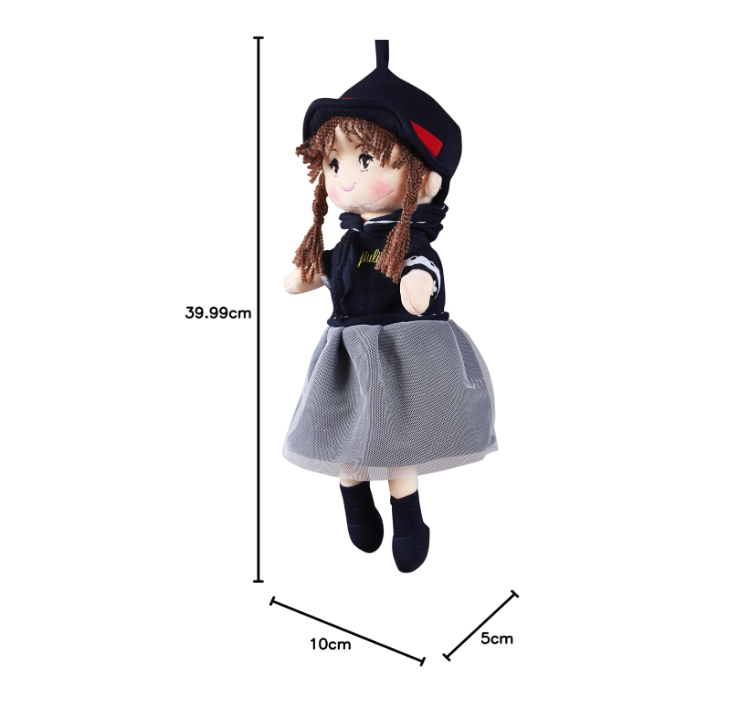 Tickles Soft Cute Beautiful Girl Doll Toy for Kids 40 cm