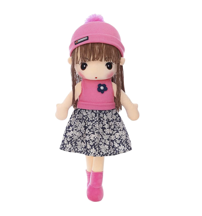 Tickles Soft Cute Beautiful Girl Doll Toy for Kids 40 cm