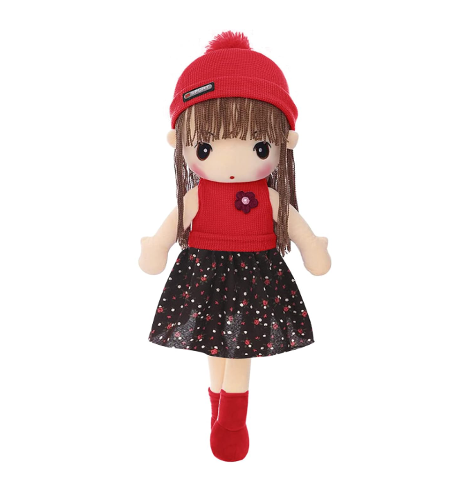 Tickles Soft Cute Beautiful Girl Doll Toy for Kids 40 cm