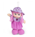 Tickles Purple Beautiful Happy Smile Face Doll Stuffed Soft Plush Toy 35 cm
