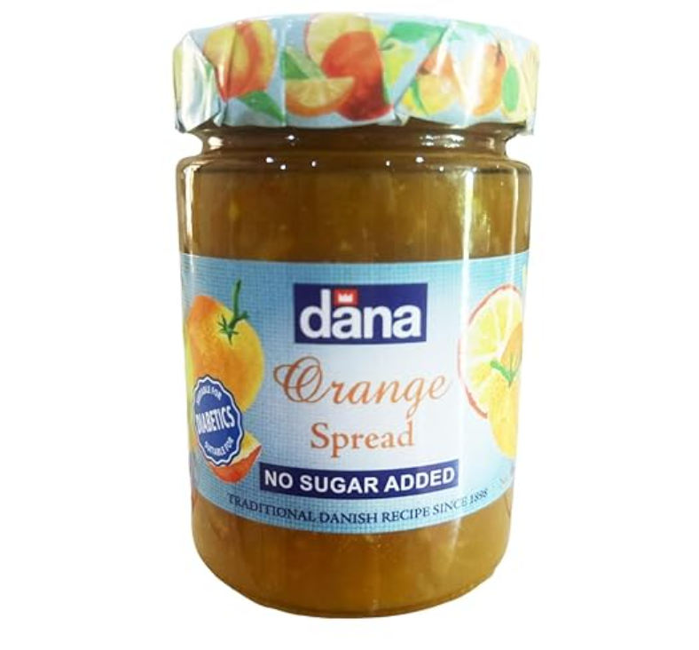 Dana Spread Orange Jam No Sugar Added - 315 gms