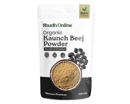 Shudh Online Black Kaunch Powder - 100 gms