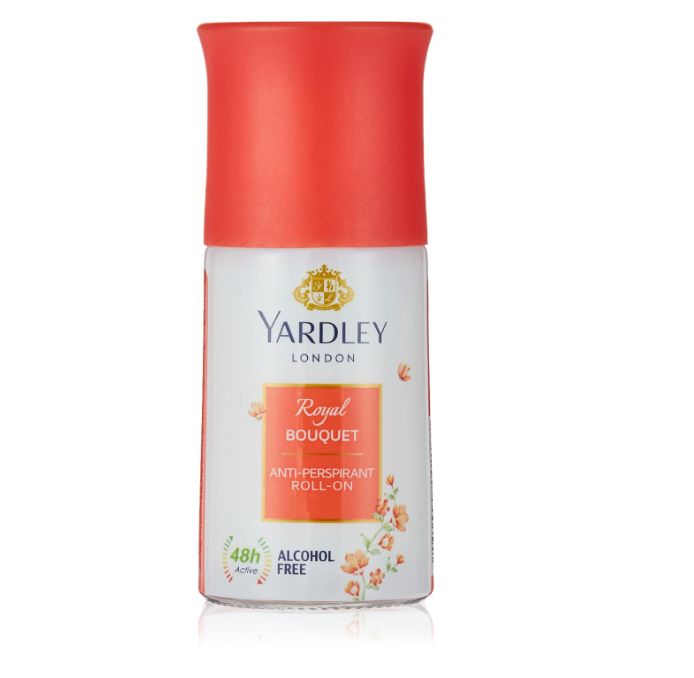 Yardley London Royal Bouquet Anti-Perspirant Deodorant Roll-On Body - 50 ml