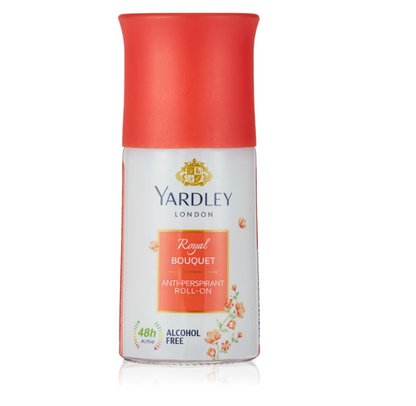 Yardley London Royal Bouquet Anti-Perspirant Deodorant Roll-On Body - 50 ml