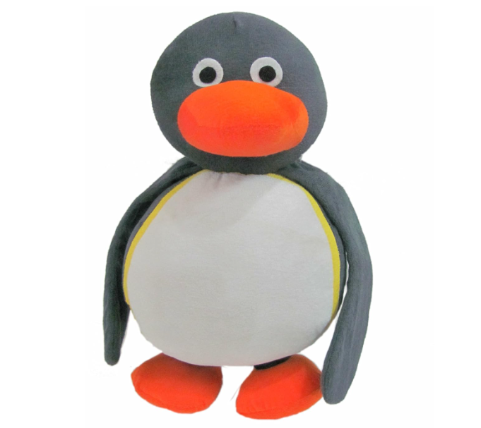 Tickles Penguin Soft Stuffed Plush Animal Toy for Kids 30 cm