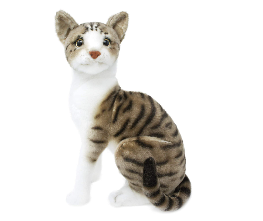 Tickles Cute Cat Soft Stuffed Plush Animal Toy for Kids 28 cm