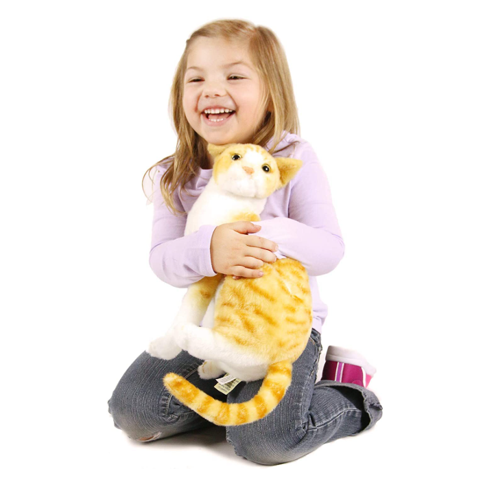 Tickles Cute Cat Soft Stuffed Plush Animal Toy for Kids 40 cm
