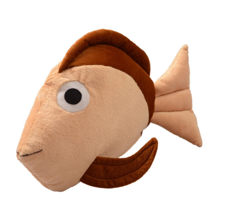 Tickles Stuffed Soft Fish Cushion Toy Pillow Car 42 cm