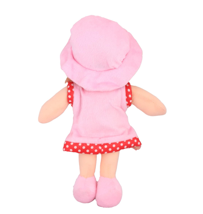 Tickles Princess Rag Soft Doll with Hat Stuffed Plush Toy for Kids Girls 35 cm