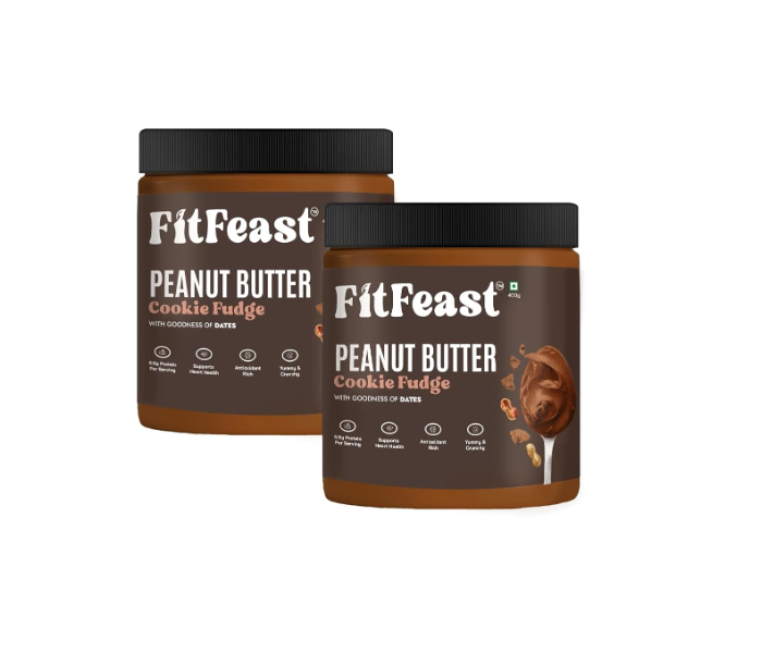 FitFeast Peanut Butter - 400 gms
