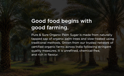 Pure & Sure Organic Palm Sugar