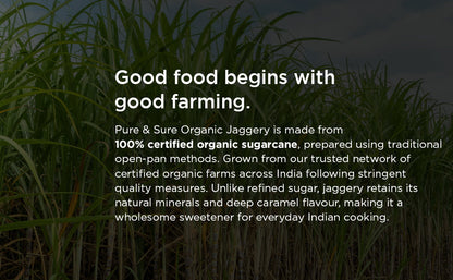 Pure & Sure Organic Jaggery Powder