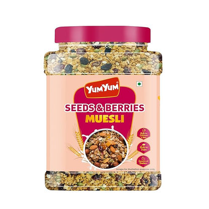 Yum Yum Berries & Seeds Muesli Jar
