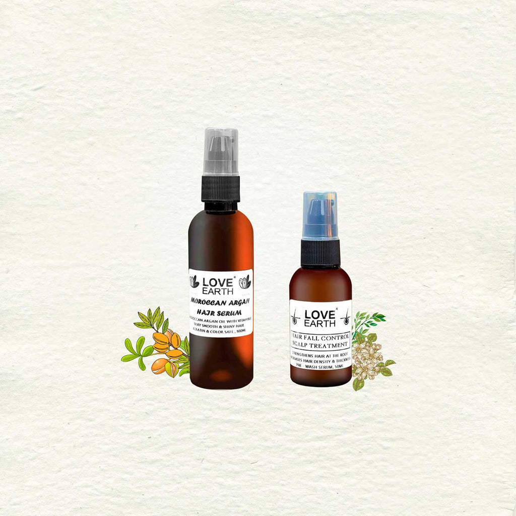 Love Earth Hair Serum Combo