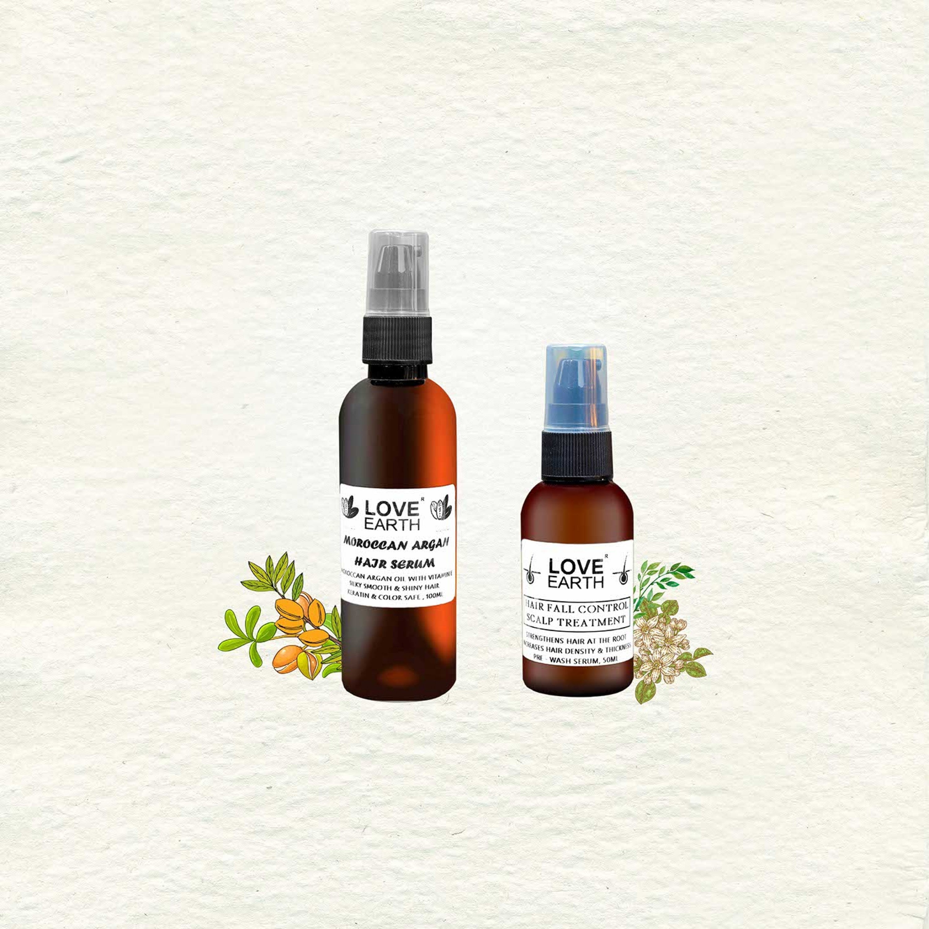 Love Earth Hair Serum Combo