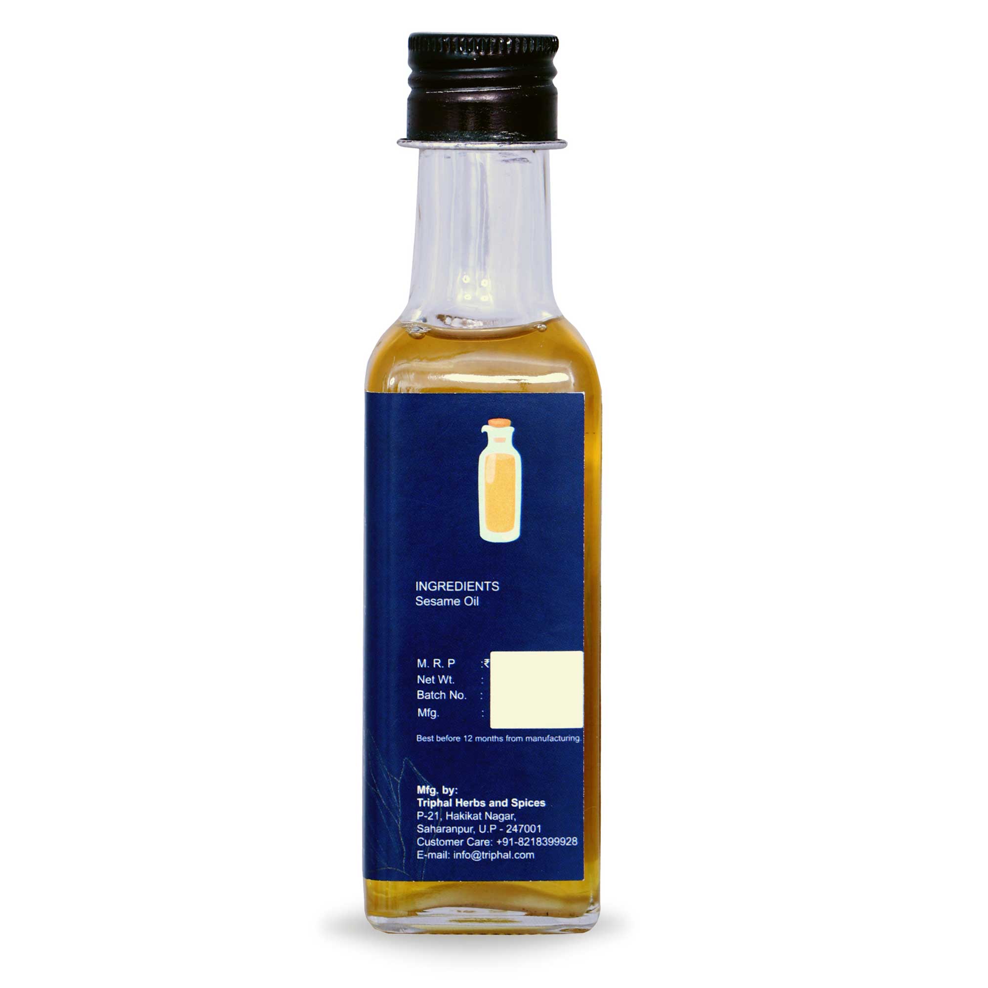 Triphal Pure Cold Pressed Sesame (Til) Oil 100 ml