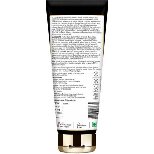 St.Botanica Go Anti-Dandruff Hair Shampoo - 200 ml