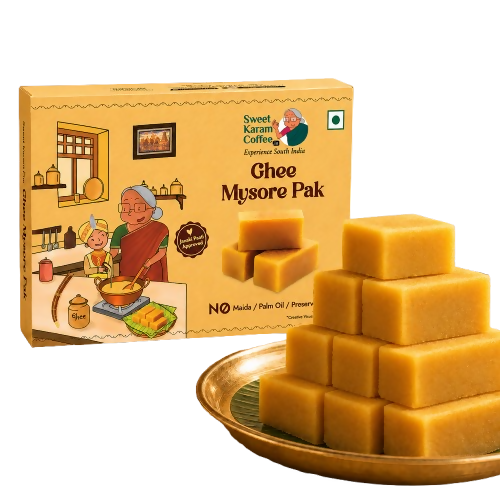 Sweet Karam Coffee Ghee Mysore Pak