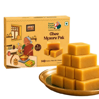 Sweet Karam Coffee Ghee Mysore Pak