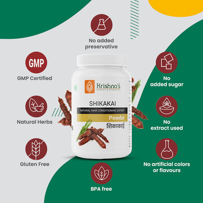 Krishna'S Herbal & Ayurveda Shikakai Powder