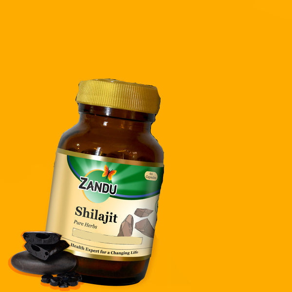 Zandu Shilajit Capsules - 60 Caps
