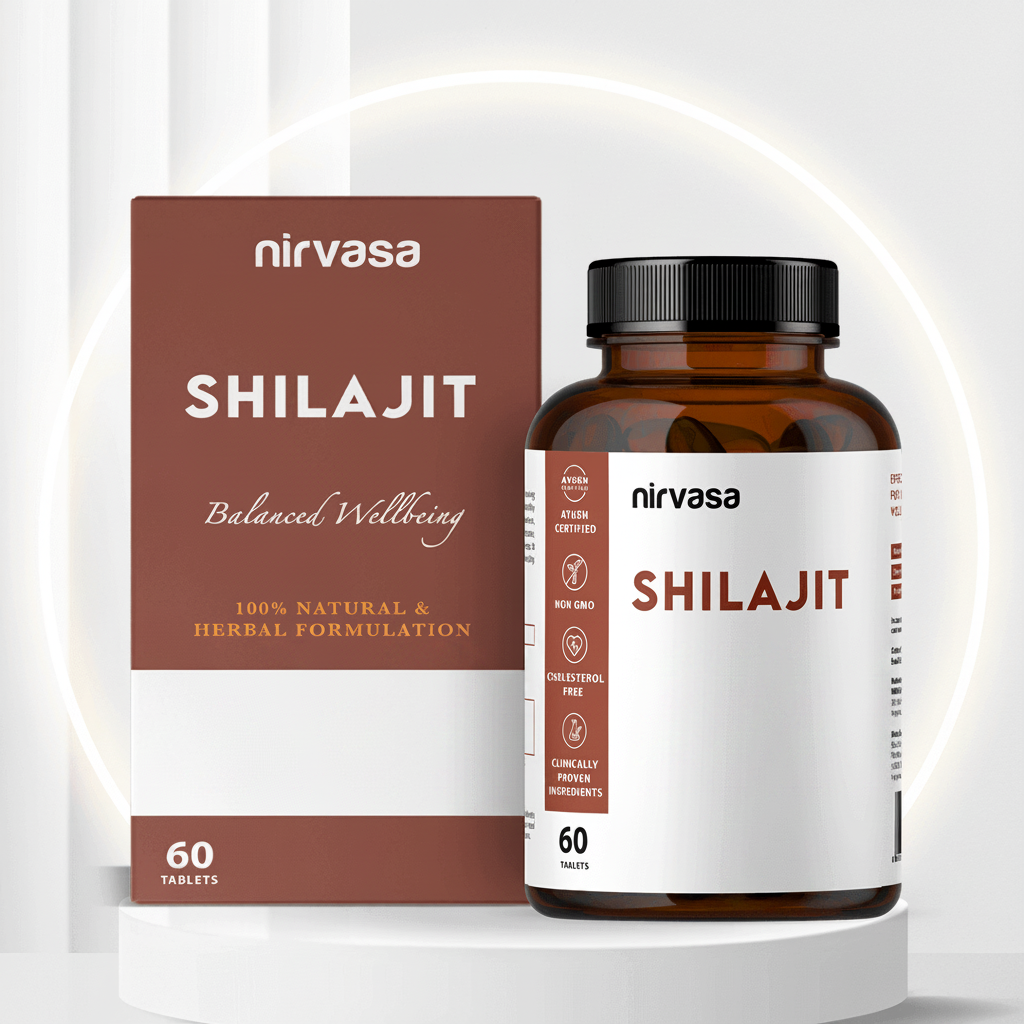 Nirvasa Pure Shilajit Tablet - 60 tabs