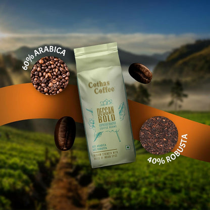 Cothas Coffee Deccan Bold Espresso Roasted Coffee Beans
