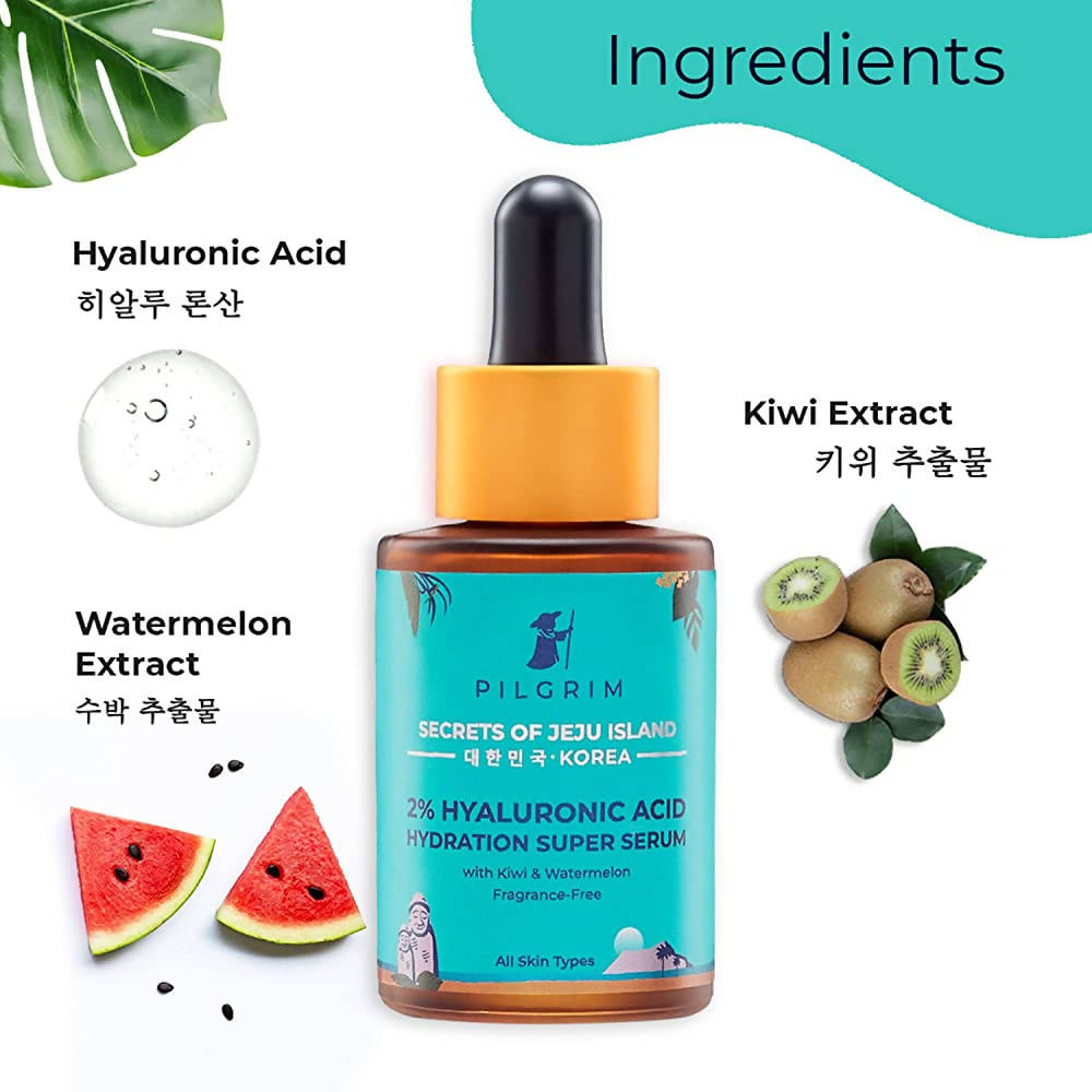 Pilgrim 2% Hyaluronic Acid Hydration Super Serum - 30 ml
