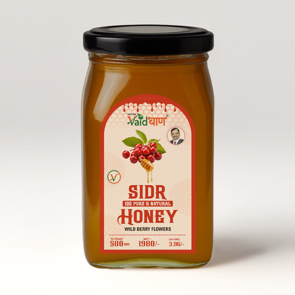 Vaidban Raw Sidr Honey - 500 gms