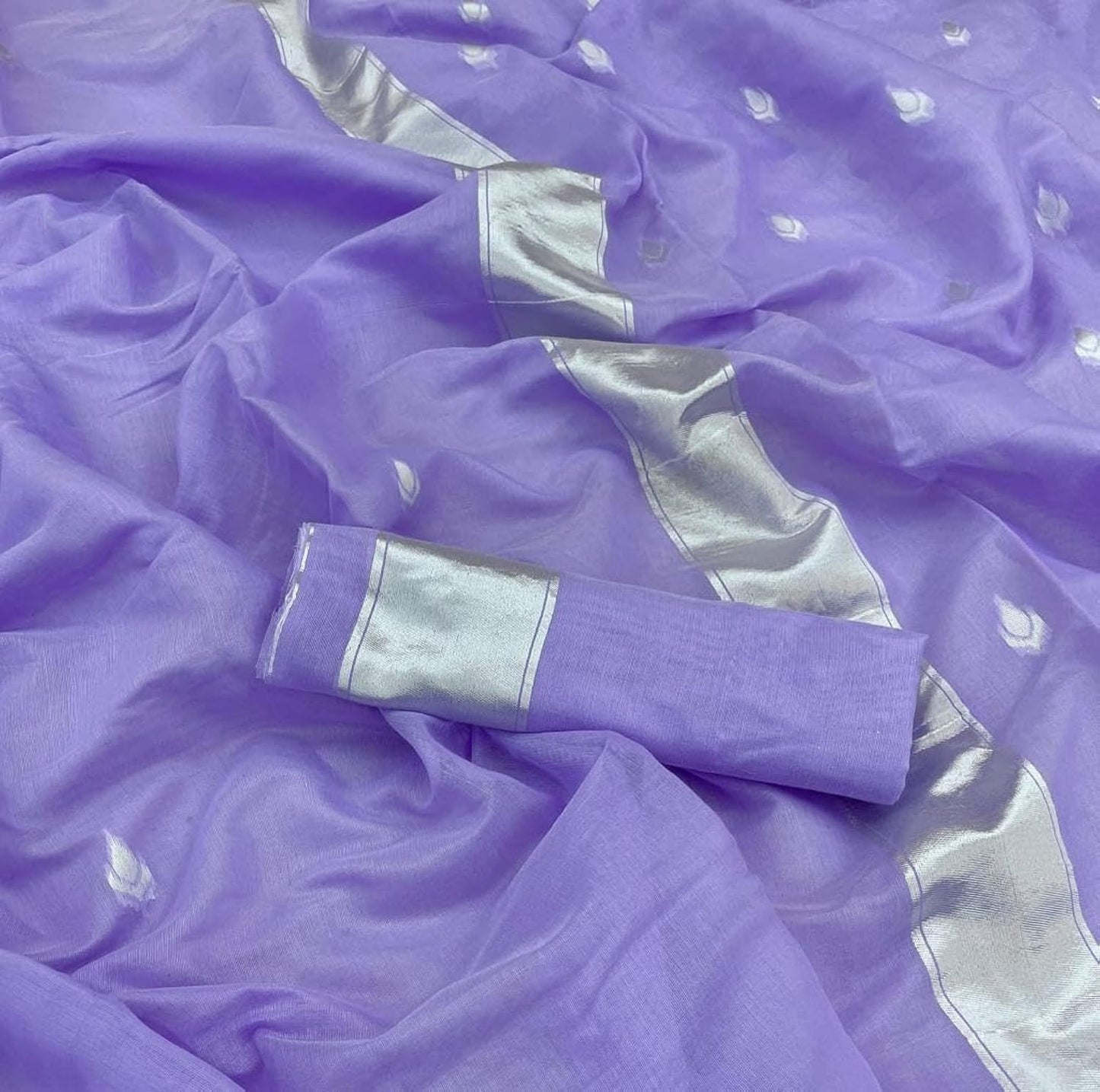 Vamika Weaving Banarasi Jacquard Blue Kanjivaram Saree