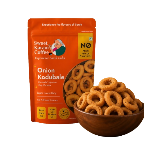 Sweet Karam Coffee Onion Kodubale