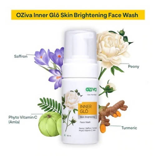 OZiva Inner Glō Skin Brightening Facewash - 100 ml