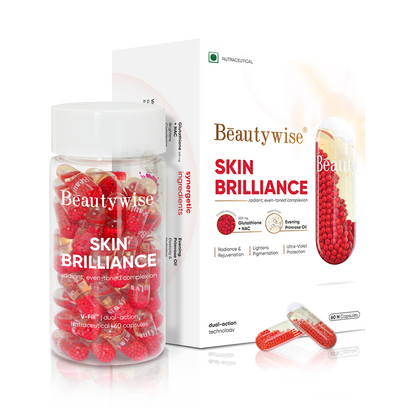 Beautywise Skin Brilliance 500mg Glutathione in EPO - 60 tabs