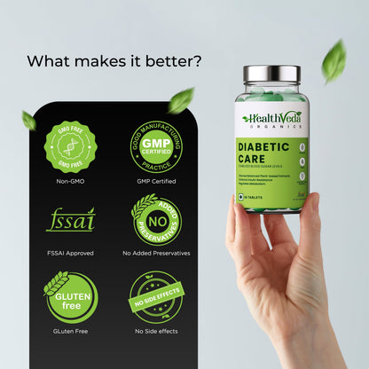 Health Veda Organics Natural Support Tablets - 60 Tabs