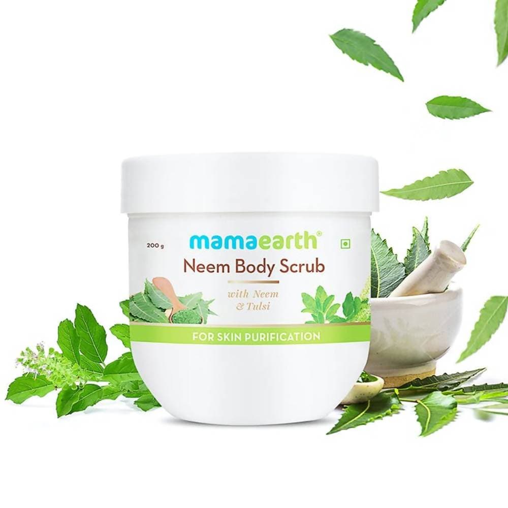 Mamaearth Neem Body Scrub For Skin Purification - 200 gms