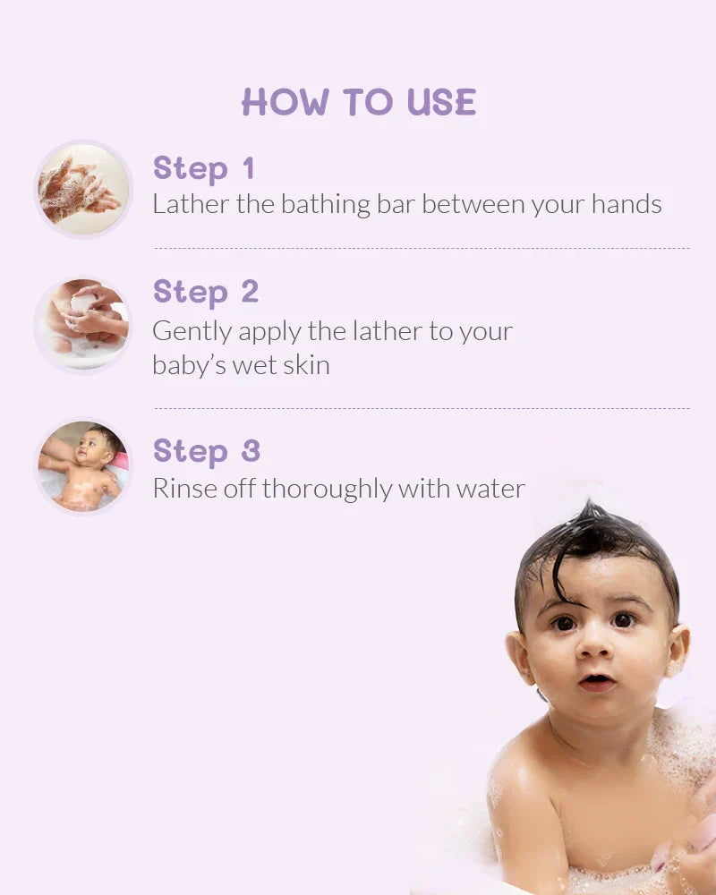 AreoVeda Baby Bathing Bar