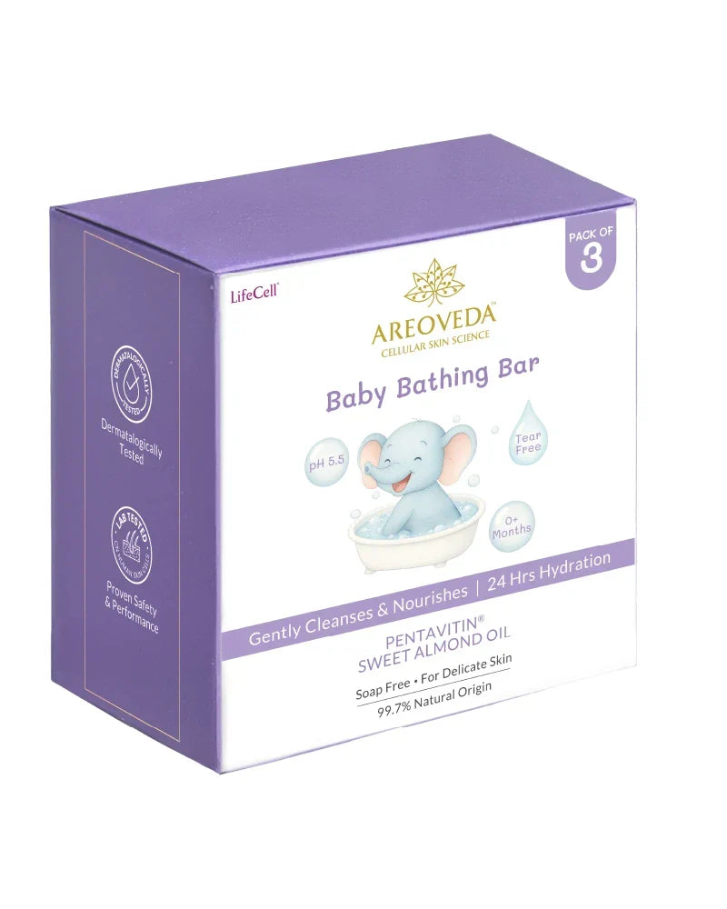 AreoVeda Baby Bathing Bar