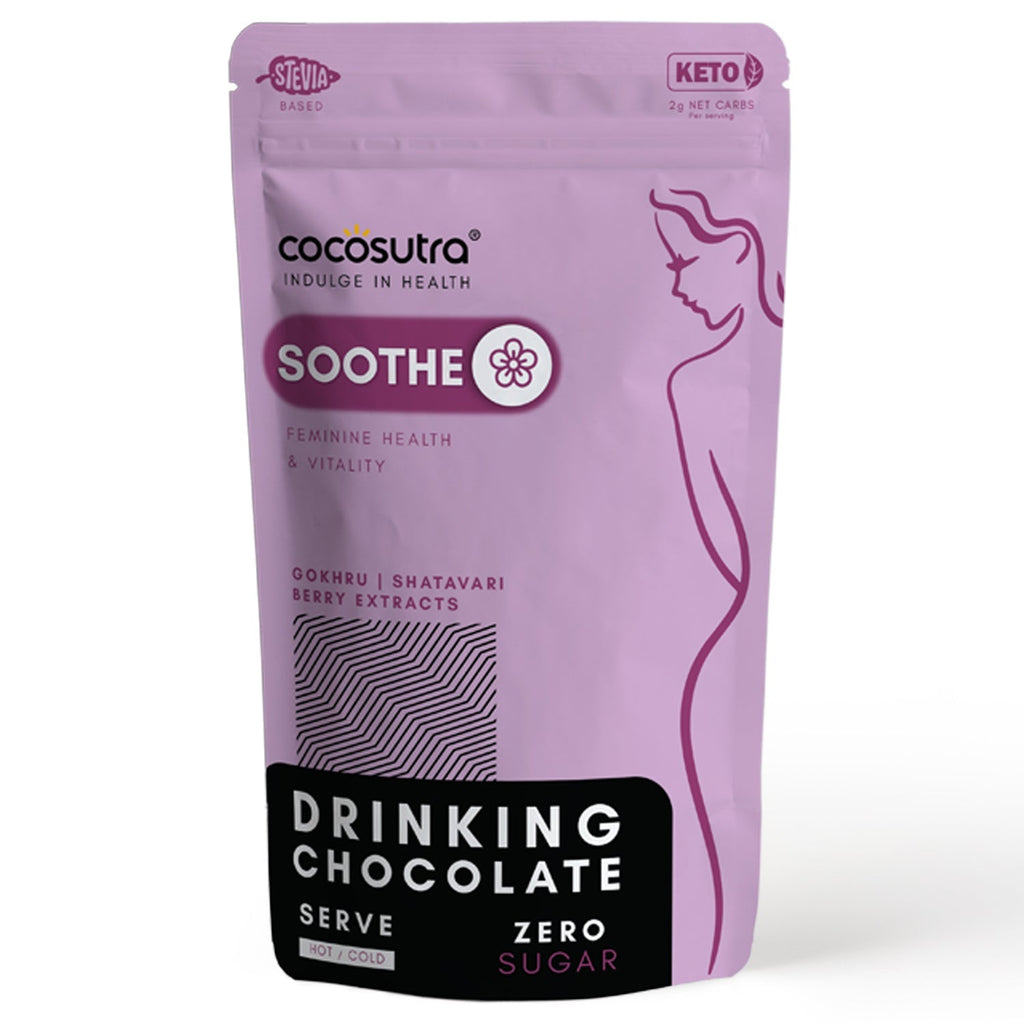 Cocosutra Soothe Sugar Free Drinking Chocolate Mix - 200 gms
