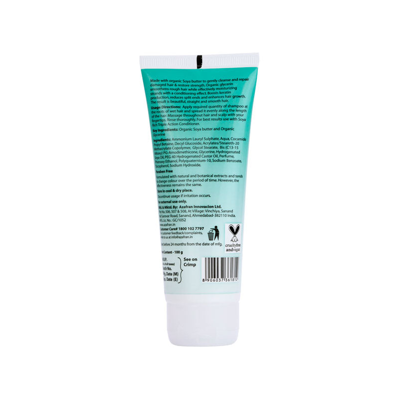 Azafran Soya Rich Triple Action Shampoo