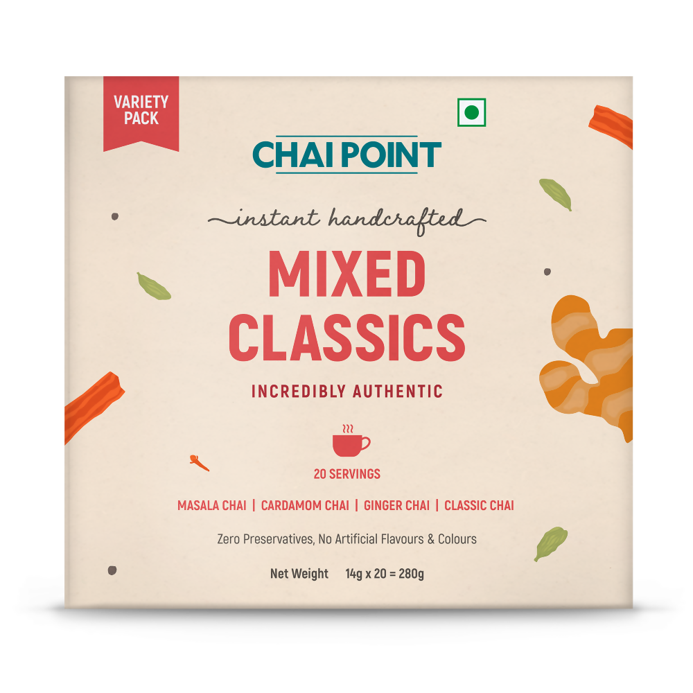 Chai Point Mixed Classics – Instant Chai Variety Pack
