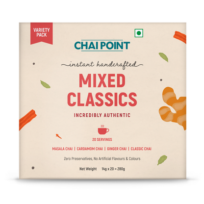 Chai Point Mixed Classics – Instant Chai Variety Pack