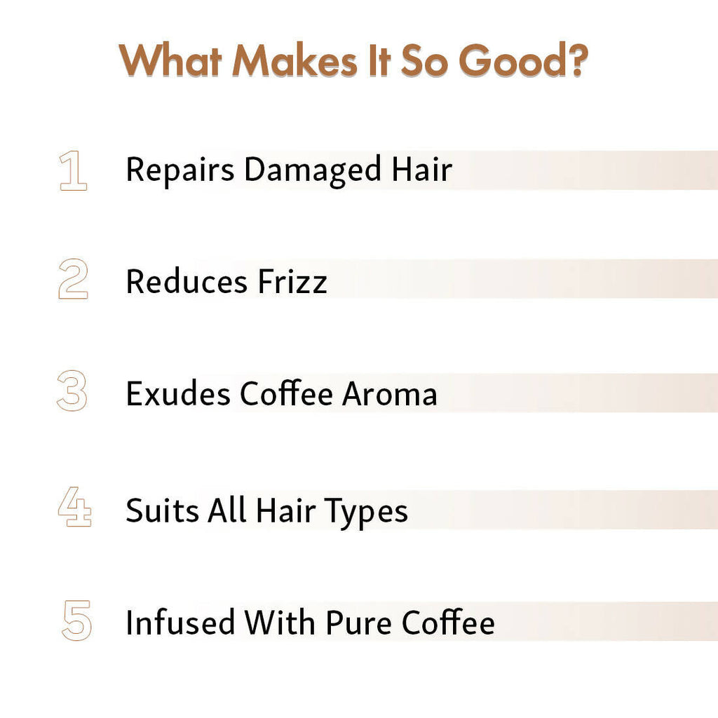 mCaffeine Naked & Raw Latte Coffee Shampoo